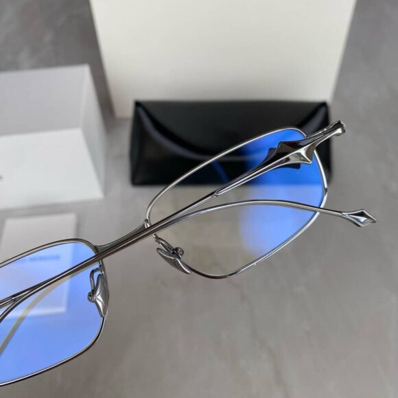 Gentle Monster Titanium Silver Optical Glasses Minimal Frame